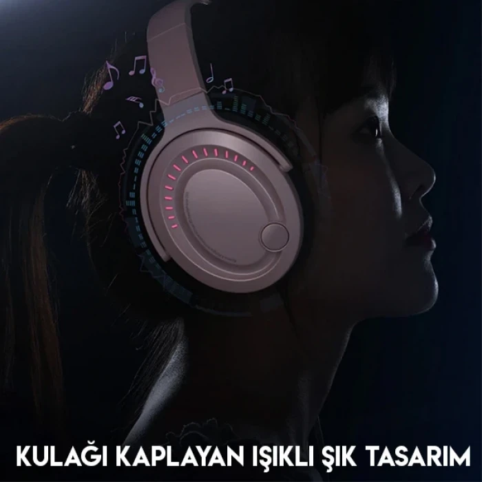 ieg™ Baseus Gamo D05 Immersive Virtual 3d Işıklı Pc Gaming Oyuncu Kulaklığı