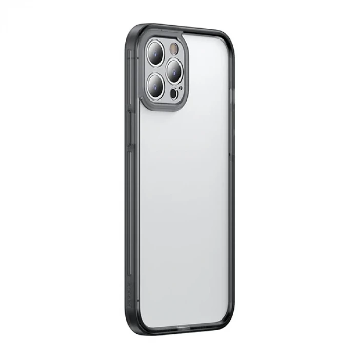 ieg™ Baseus İphone 12 Pro 6.1 Kamera Lens Koruyuculu Frame Kılıf