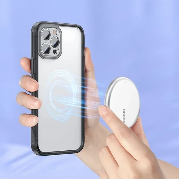 ieg™ Baseus İphone 12 Pro Max Kamera Lens Koruyuculu Frame Kılıf