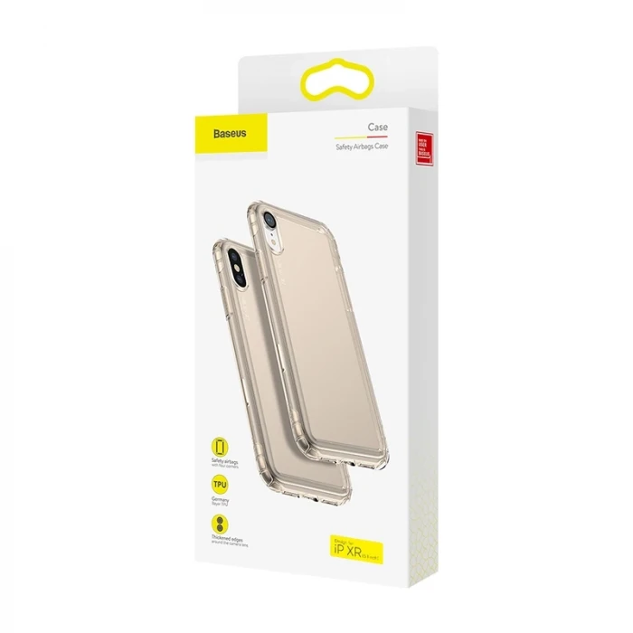 ieg™ Baseus İphone Xr 61 Airbags Şeffaf Darbe Emici Slikon Kılıf