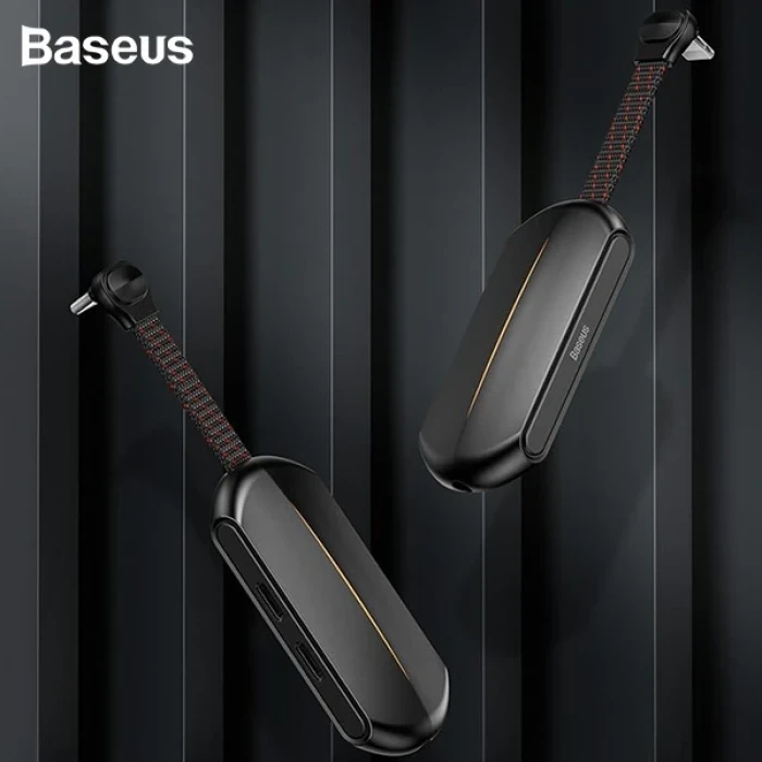 ieg™ Baseus L47 3in1 2x İphone Lightning Başlık Ve 3.5mm Kulaklık Çıkışlı Şarj Adaptörü