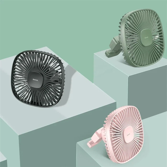 ieg™ Baseus Natural Wind Mıknatıslı Araç Arka Koltuk Vantilatör Fan Soğutucu