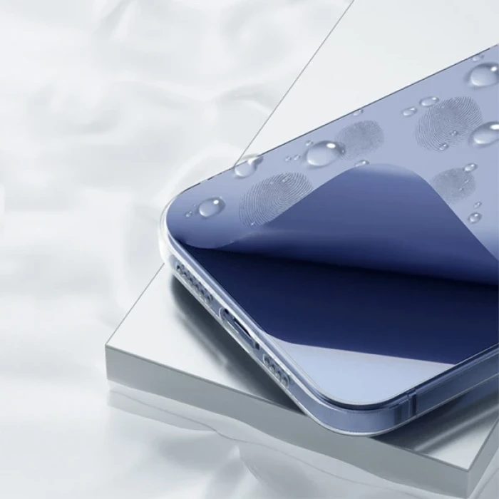 ieg™ Baseus Simple Case İphone 12 Pro Max 6.7 İnce Şeffaf Silikon Kılıf
