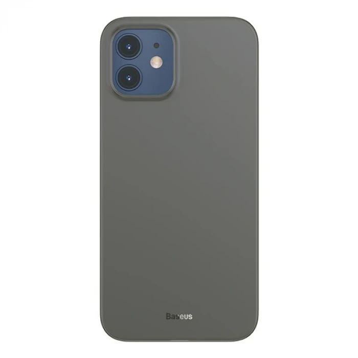 ieg™ Baseus Wing Case İphone 12 6.1 Kılıf Ultra İnce Lux Mat Şeffaf Kılıf