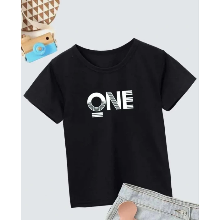 ieg™        Baskılı T-Shirt - Siyah -