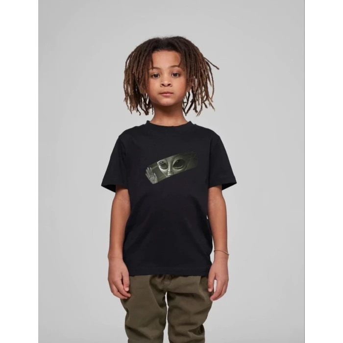 ieg™        Baskılı T-Shirt - Siyah -