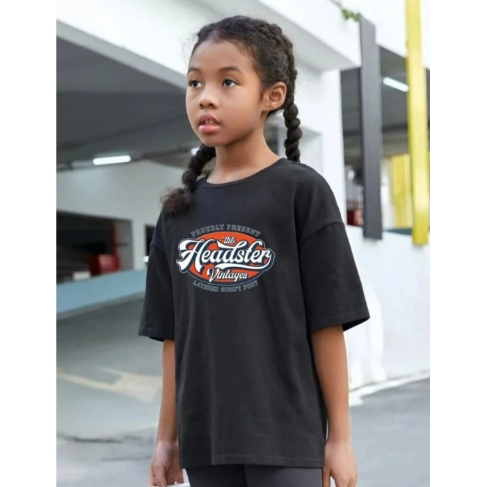 ieg™        Baskılı T-Shirt-Siyah -