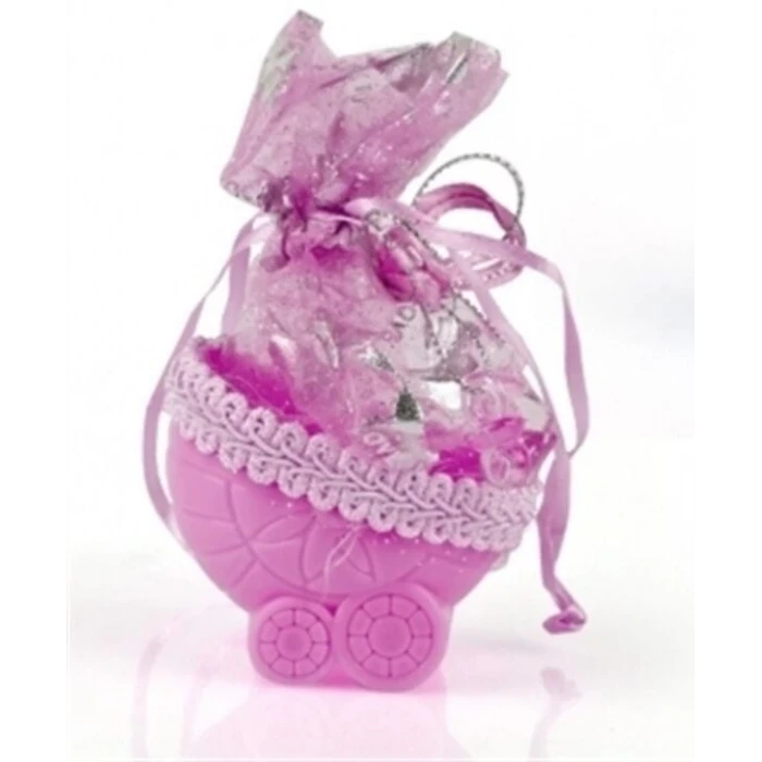 ieg™ Bebek Mevlüt Şekeri - Pembe Bebek Arabası