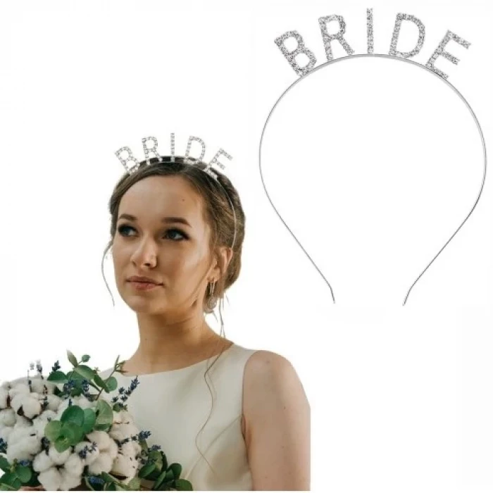 ieg™ Bekarlığa Veda Bride Tacı Gümüş Renk