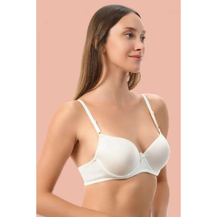 ieg™ Beyaz Dolgusuz Mikro Tek Sütyen