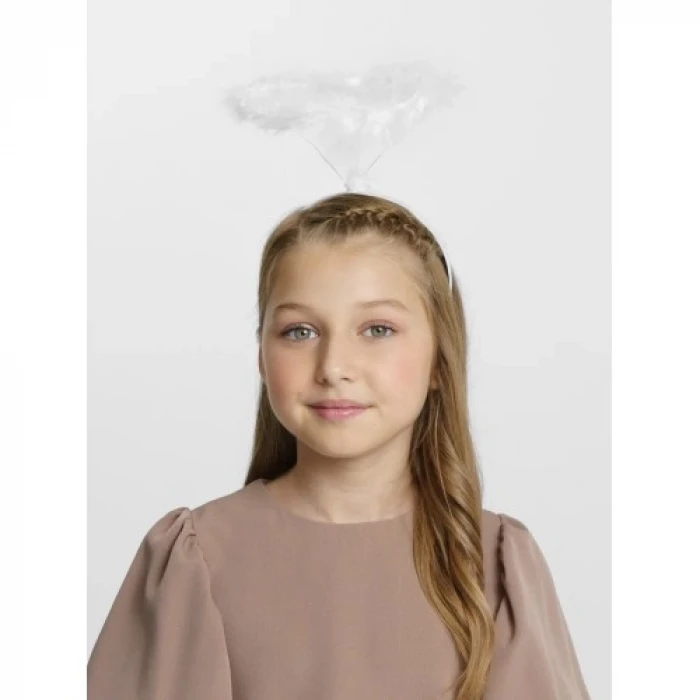 ieg ™ Beyaz Otrişli Tüylü Esnek Yapı Melek Haresi Melek Tacı