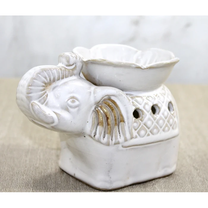 ieg™ Beyaz Seramik Filli Buhurdanlık