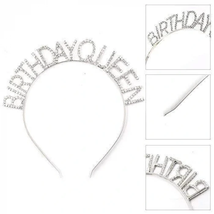 ieg™ Birthday Queen Yazılı Kraliçe Taç