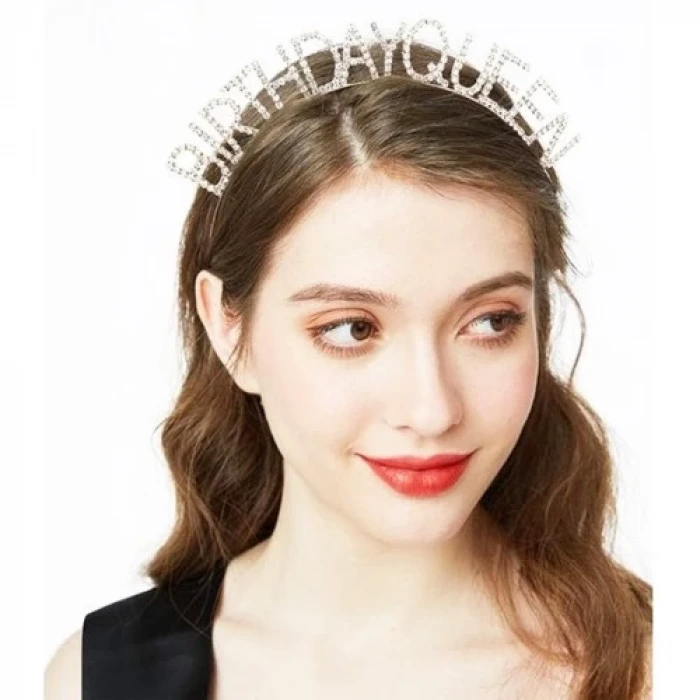 ieg™ Birthday Queen Yazılı Kraliçe Taç