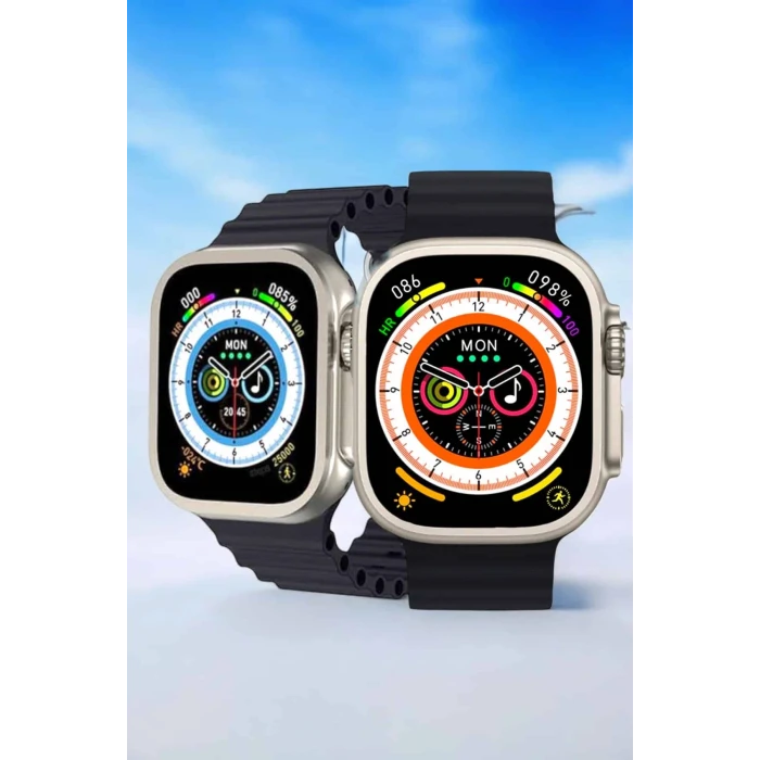 ieg™ Bluetooth Bağlantılı Nabız Kan Basıncı Oksijen Ölçer Akıllı Saat