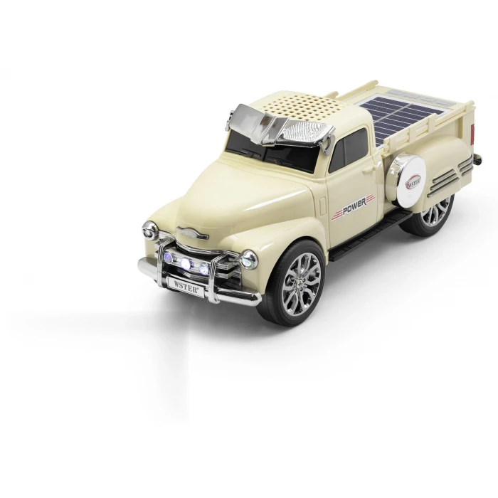 ieg™ Bluetooth Hoparlör Fm Antika Pickup Tasarımlı - Sarı WS695