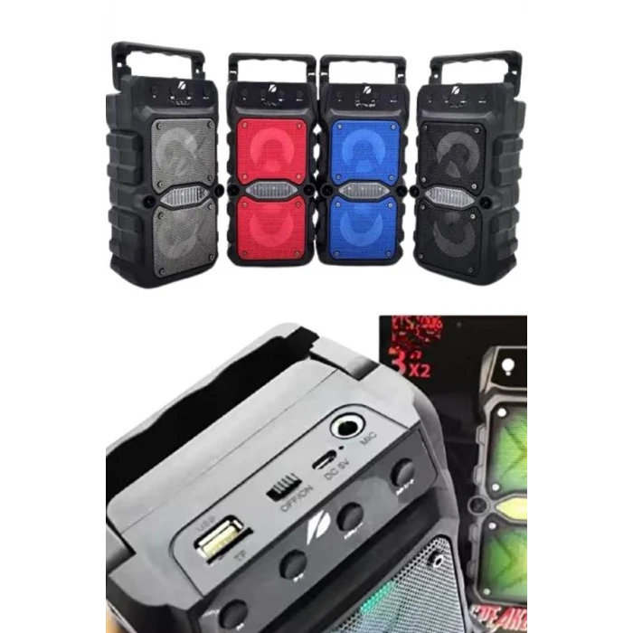 ieg™ Bluetooth Hoparlör  Güçlü Ses Kaliteli Kesintisiz Kablosuz