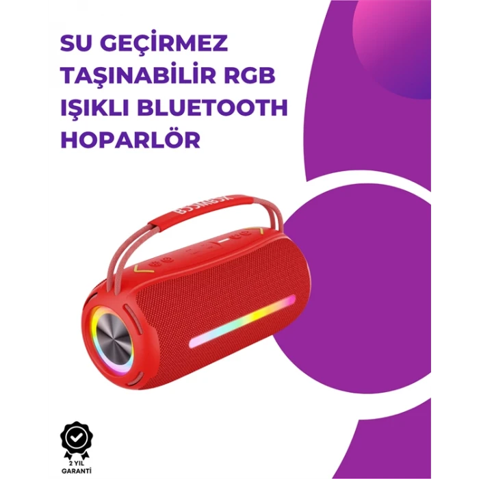 ieg™ Bluetooth Kablosuz Hoparlör – Taşınabilir, Güçlü Ses