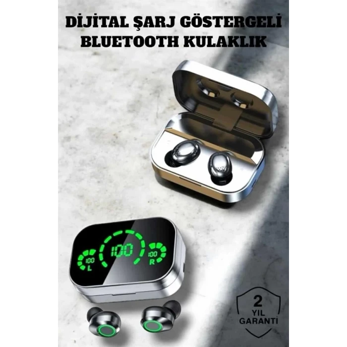 ieg™ Bluetooth Kulaklık Çift Telefon Desteği ve Suya Dayanıklı Powerbankli