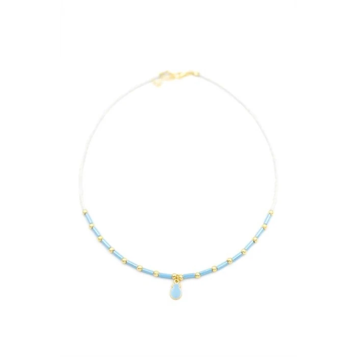 ieg™ Boncuk Ananas Kolye - Beyaz