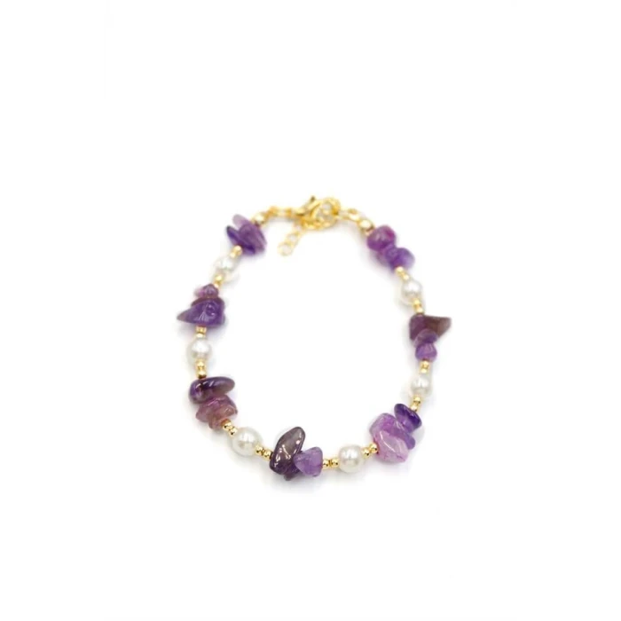 ieg™ Boncuk Bileklik - Mor