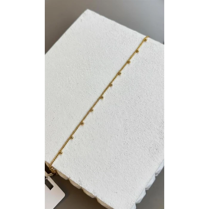 ieg™ Boncuklu Yıldız Bileklik - Altın