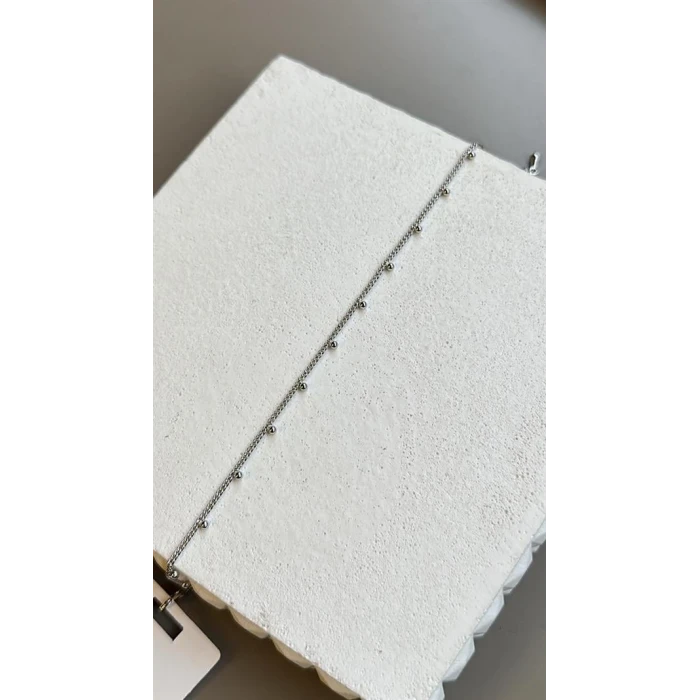 ieg™ Boncuklu Yıldız Bileklik - Gümüş