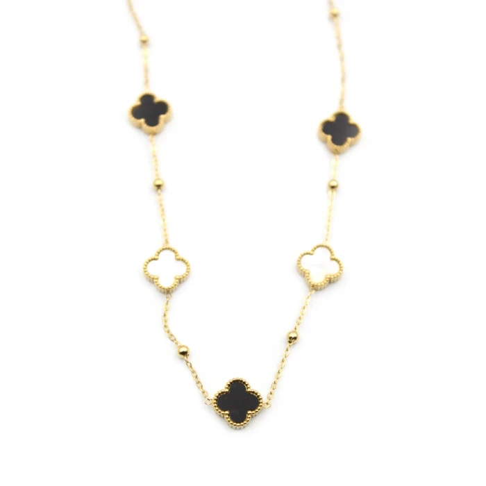 ieg™ Boncuklu Yonca Kolye - Altın