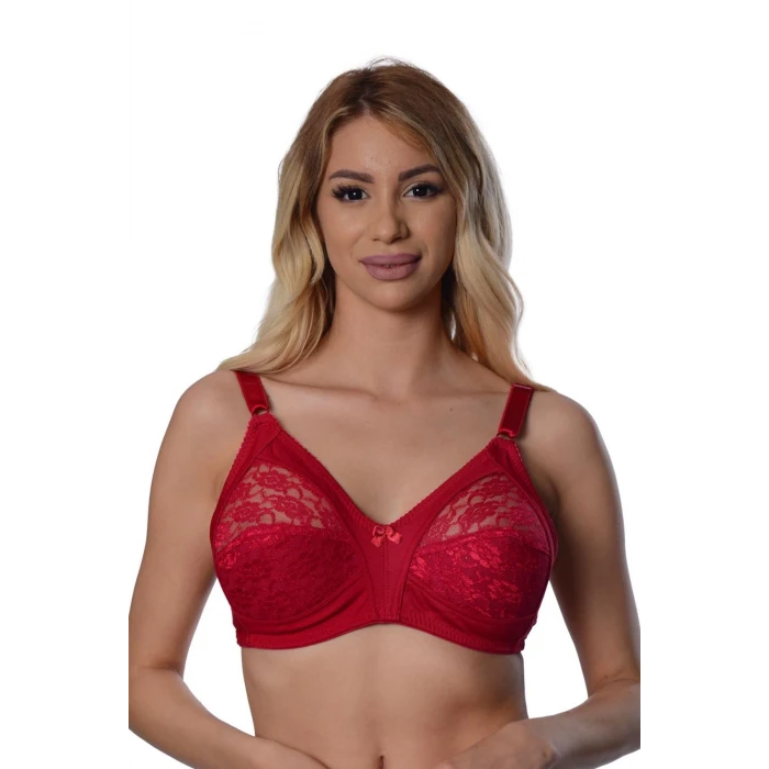 ieg™ Bordo Dantelli Toparlayıcı Sütyen - 503