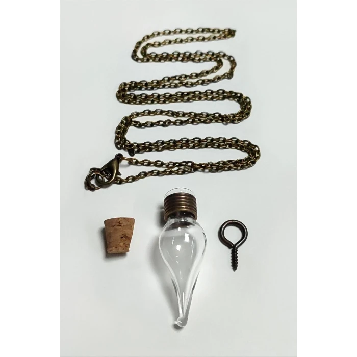 ieg™ Boş Fanus Canlı Kolye