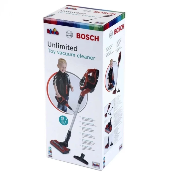 ieg™ Bosch Oyuncak Sesli Işıklı Kırmızı Elektrik Süpürgesi - S00006808