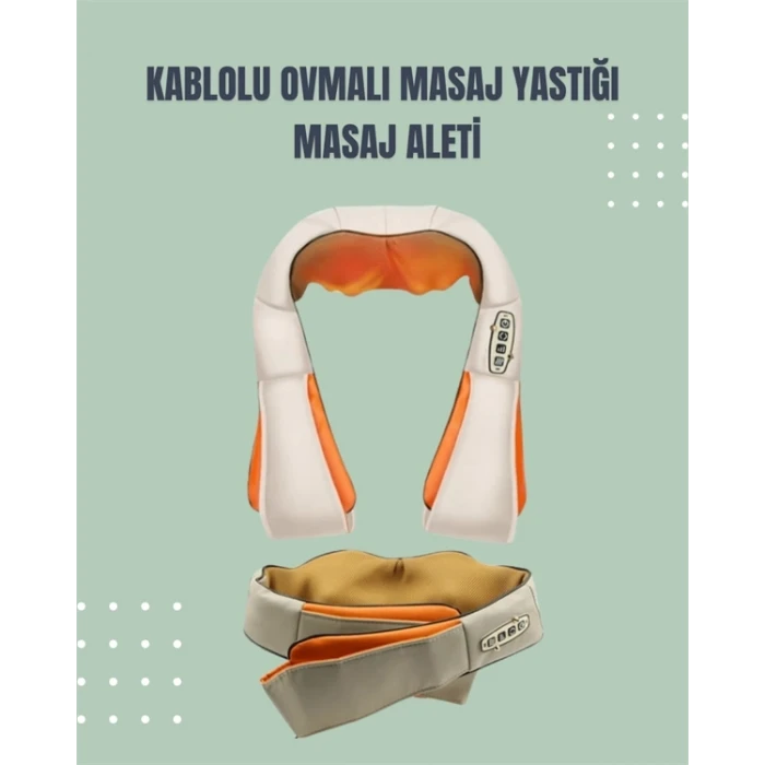 ieg™ Boyun ve Omuz Masaj Aleti – Ovmalı ve Isıtmalı, Ev Tipi Masaj Deneyimi