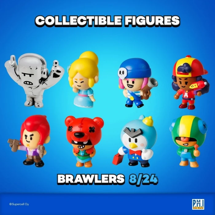ieg™ Brawl Stars 8li Delüks Figür