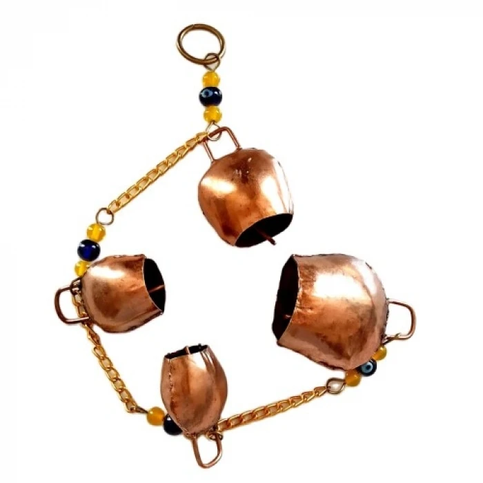 ieg™ Bronz Renk Boncuklu Rüzgar Çanı