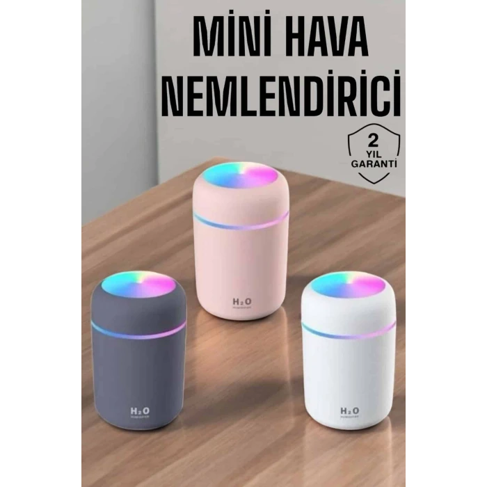 ieg™ Buharlı Hava Nemlendirici Aromaterapi Renk Değiştirilebilir