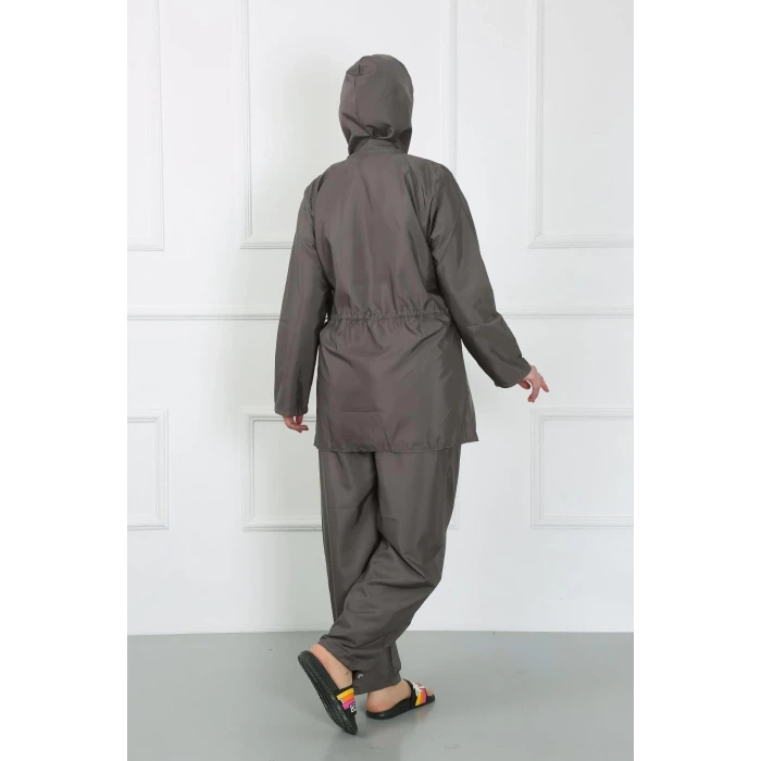 ieg ™ Büyük Beden Tesettür Büyük Mayo Füme