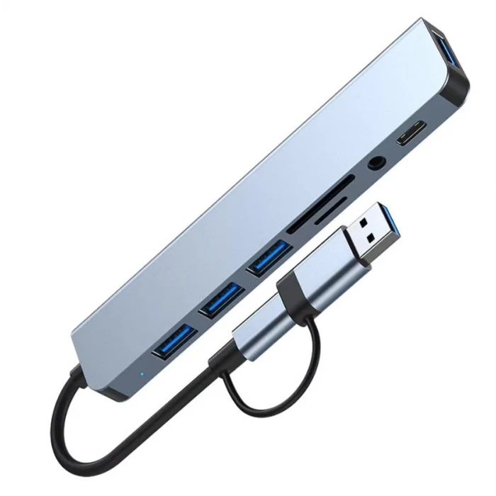 ieg™ Byl 2218Tu Support 8 İn 1 Type-C Usb Çevirici