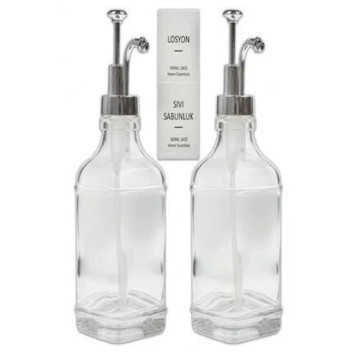 ieg™ Cam Sıvı Sabunluk Losyonluk Krom