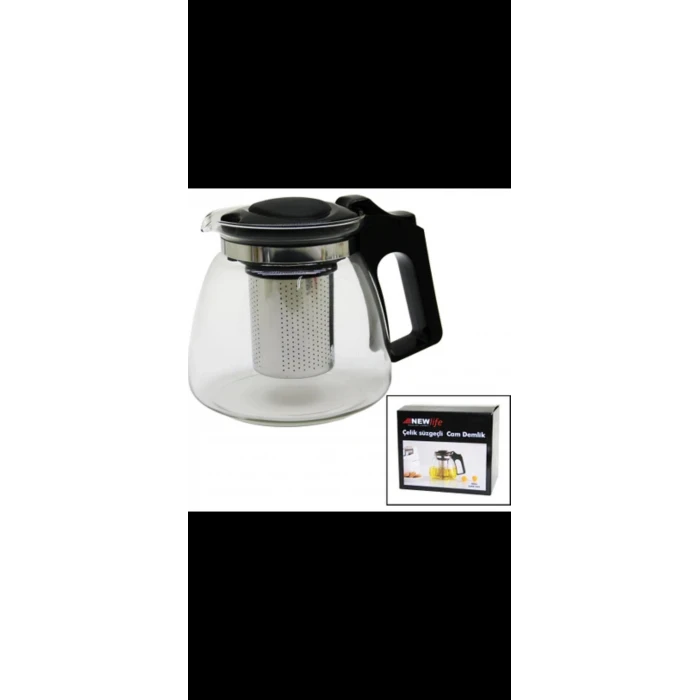 ieg™ Cam Süzgeçli Demlik 900 ML