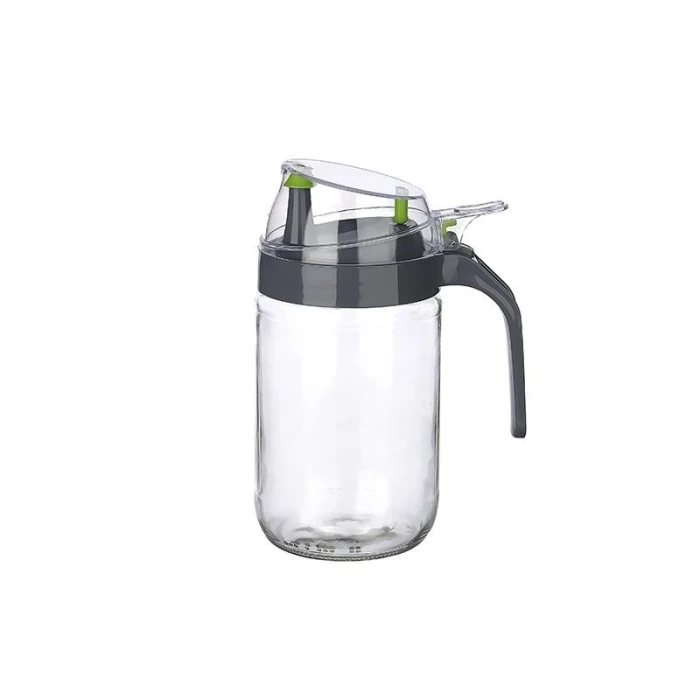 ieg™ Cam Yağdanlık - Kulplu Sirkelik Sosluk 660ml