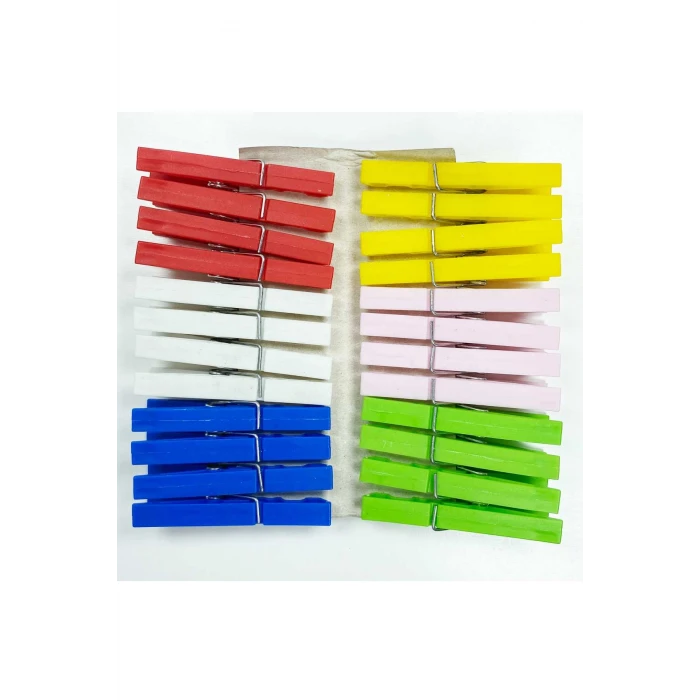 İEG Çamaşır Mandalı Çelik Yaylı 24 Adet