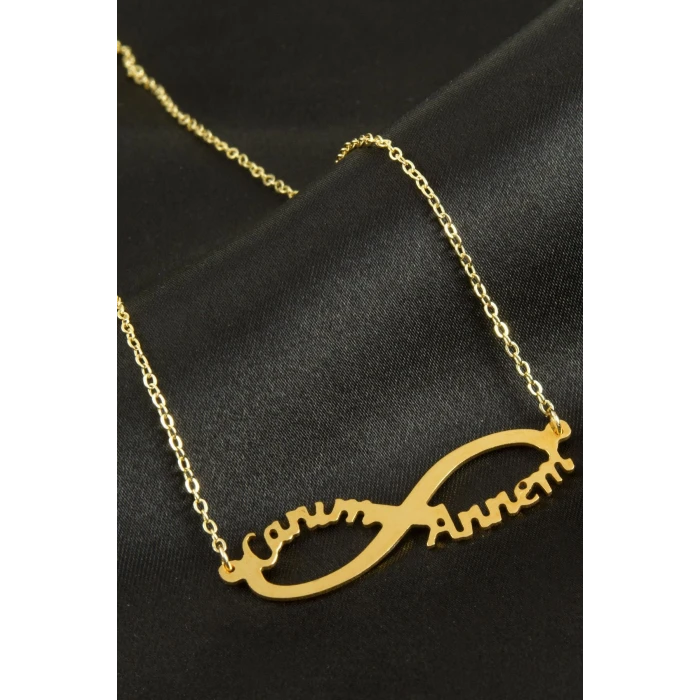 ieg™ Canım Annem Plaka Sonsuz Kolye