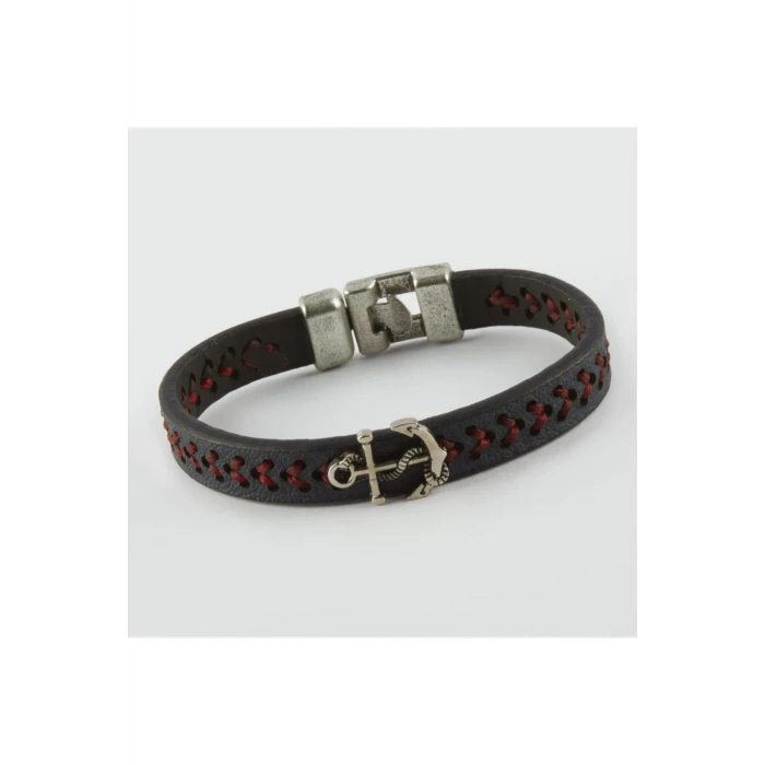 ieg™ Çapa Figürlü Kaliteli Suni Deri Bileklik