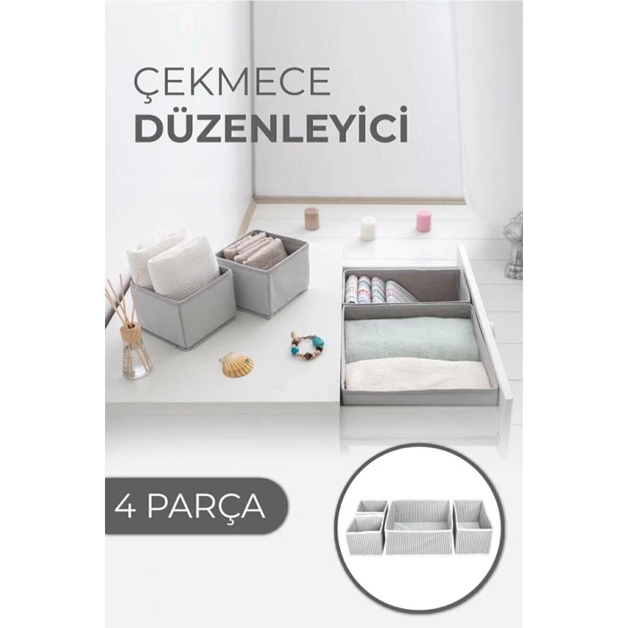 ieg™ Çekmece Düzenleme Kutu Seti Organizer 4lü Set