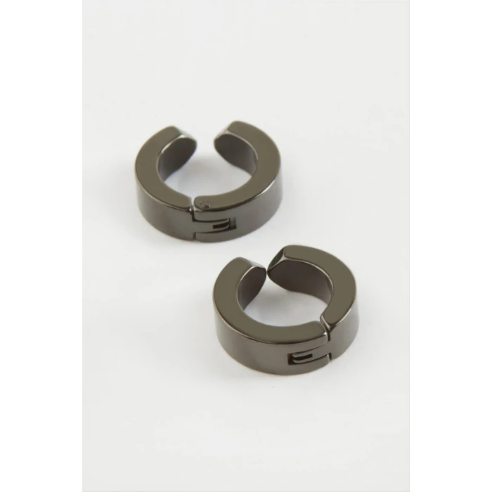 ieg™ Çelik Erkek Küpe Kıstırmalı 2 Adet