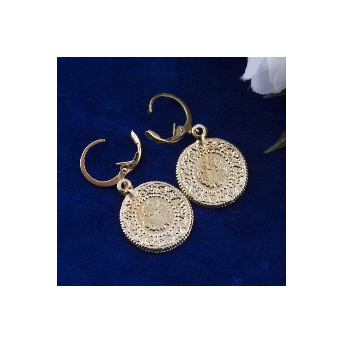 ieg™ Çeyrek Altın Kaplama Küpe