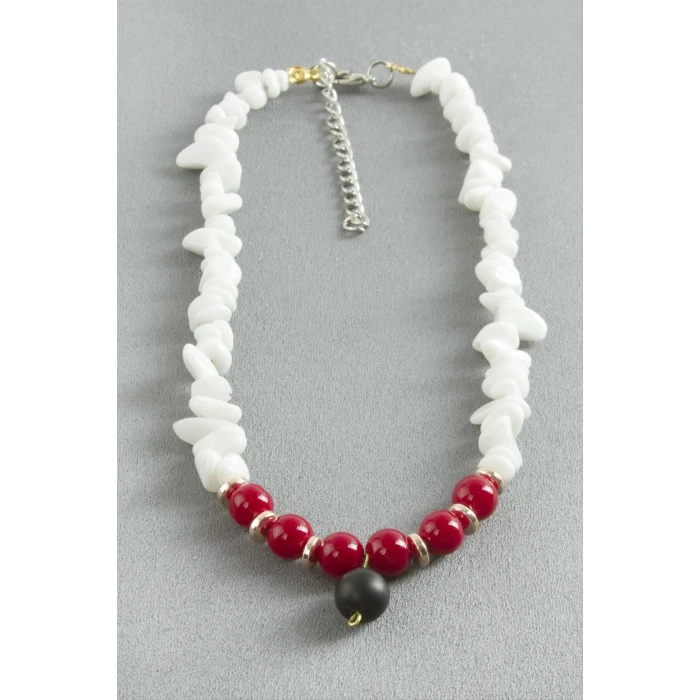 ieg™ Ceyt Sedef Kırık Doğaltaş Kolye