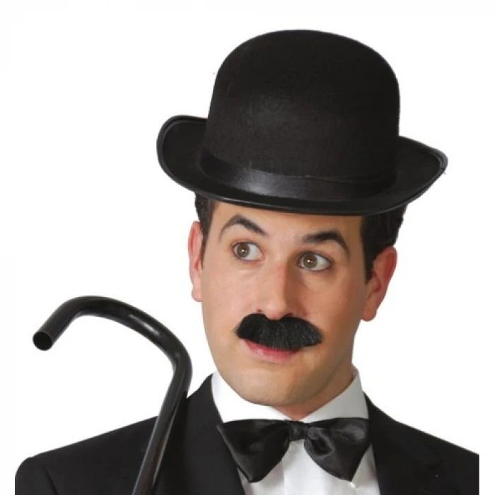ieg ™ Charlie Chaplin Stil Yetişkin Şapkası – Siyah Melon Parti Şapkası