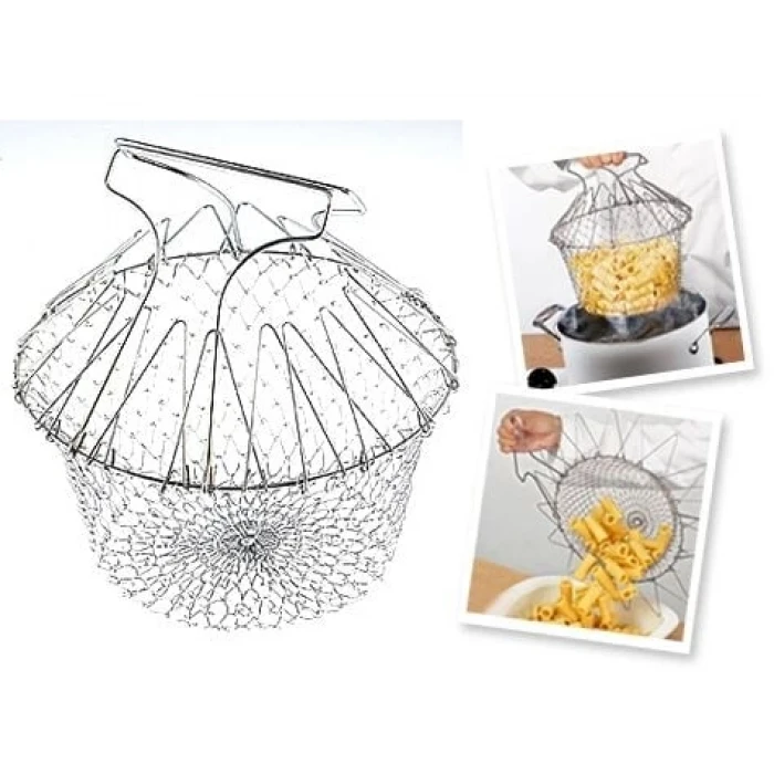 ieg™ Chef Basket Çok Fonksiyonlu Pratik Süzgeç