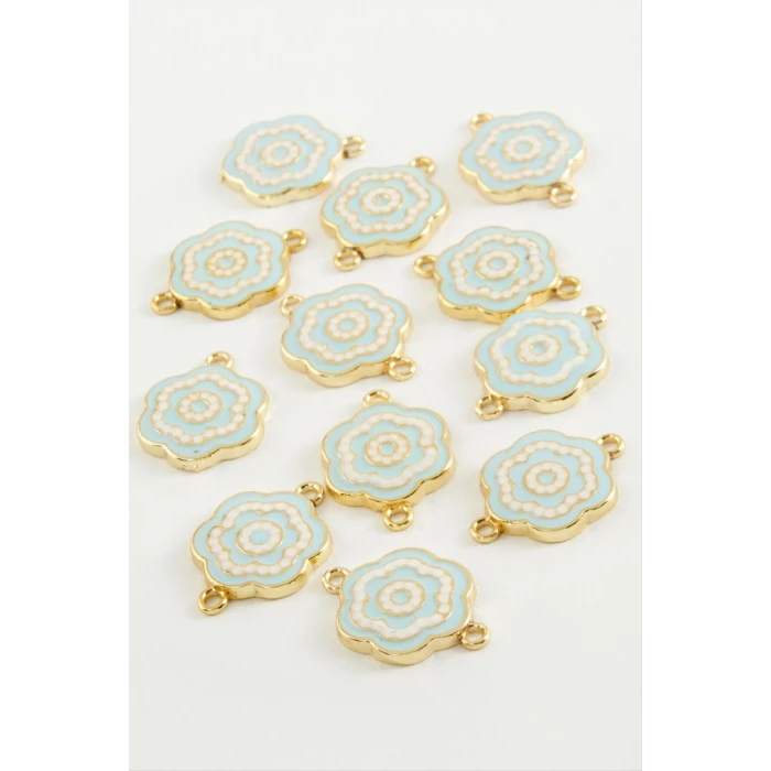 ieg™ Çiçek Çift Kulplu Mineli Bileklik ve Kolye Ucu Aparatı 1 Adet